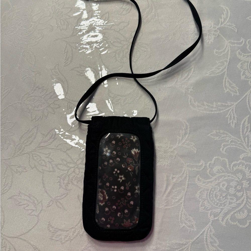 Vera Bradley wallet/phone case with strap - Picture 10 of 11